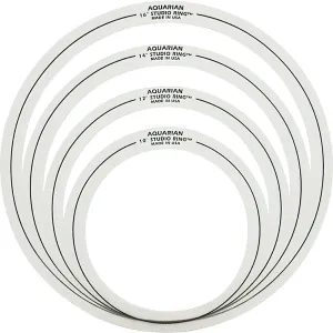 Aquarian SRSET-2 Studio Rings 10"/12"/14"/16"