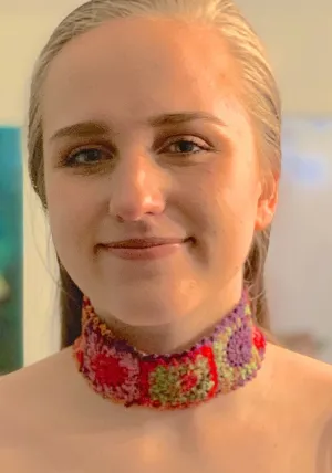 Hippie Chic Crocheted Choker