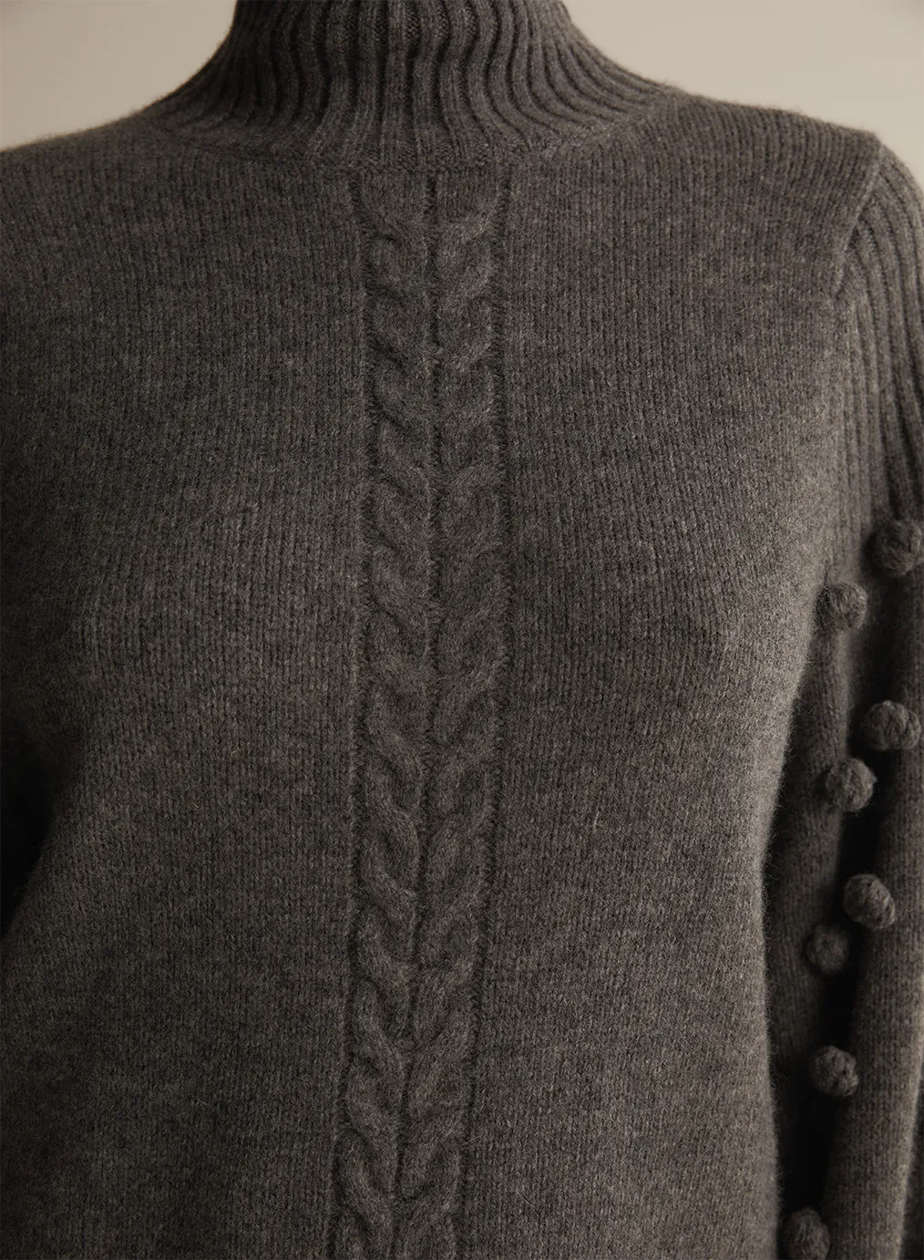 Katie Wool Knit | Charcoal Marle