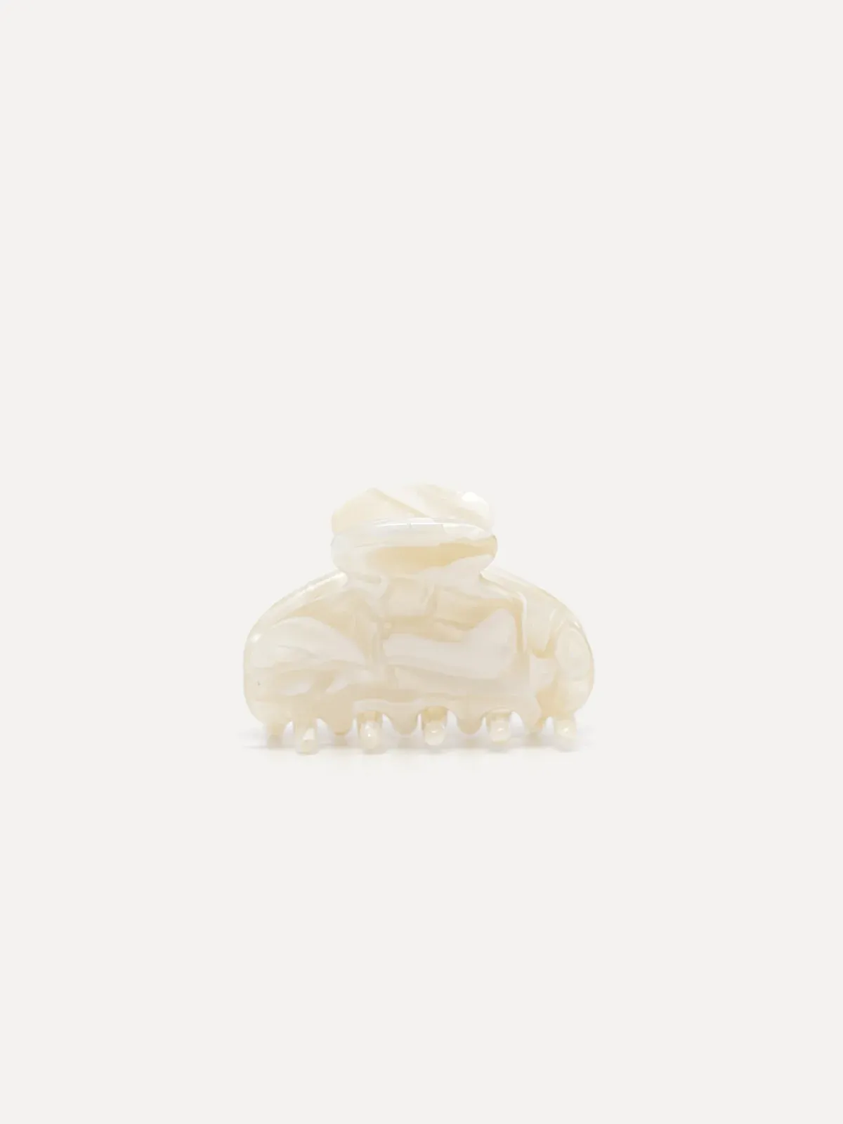 Les Soeurs - Hairclip Round - Cream