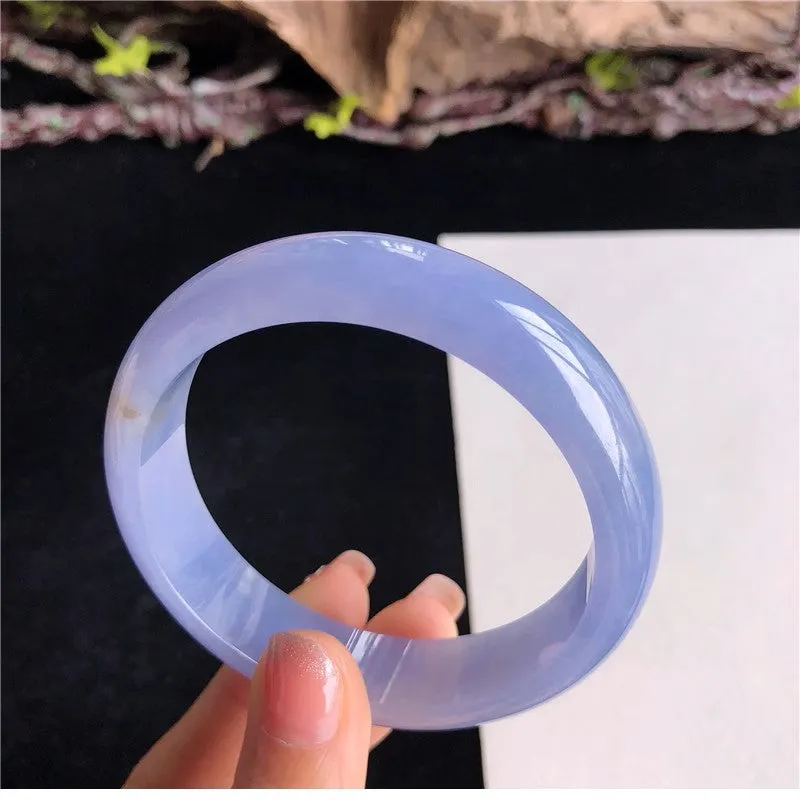 Natural Jade Bangle Jadeite Bangle Internal Diameter 58.3mm 23K51113-2