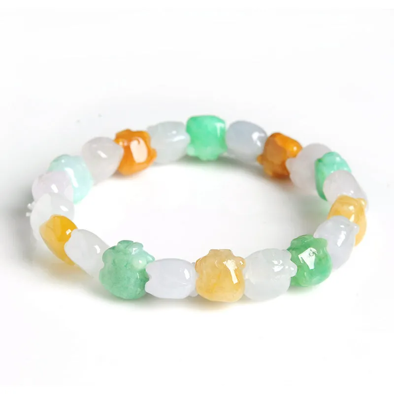 Natural Jade Bracelet Jadeite Bracelet BT47