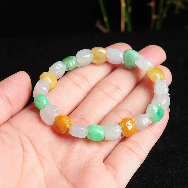 Natural Jade Bracelet Jadeite Bracelet BT47