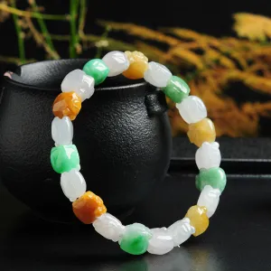 Natural Jade Bracelet Jadeite Bracelet BT47