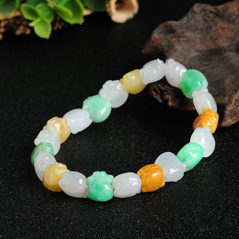 Natural Jade Bracelet Jadeite Bracelet BT47