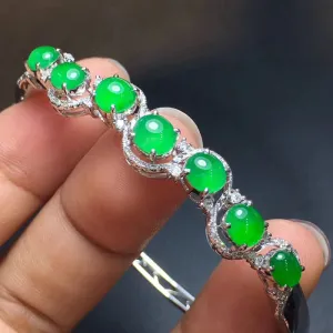 Natural Jade Bracelet Jadeite Bracelet NBT28