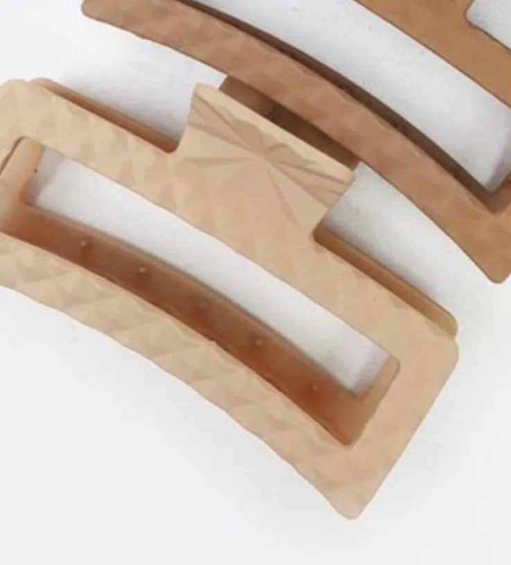 Neutral Geo Claw Clips - 4 Colors!