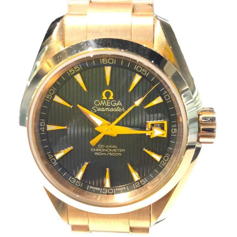 Omega Seamaster Aqua Terra 231.50.30.20.06.001 Watch Ladies Used