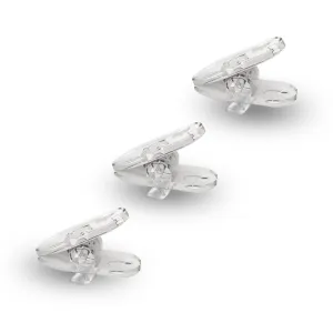 Shirt Clip for Earphones and In-Ear Monitors (3 Piece Set)