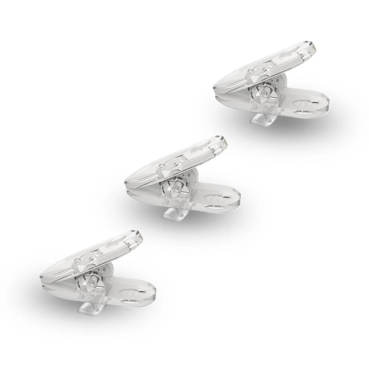 Shirt Clip for Earphones and In-Ear Monitors (3 Piece Set)