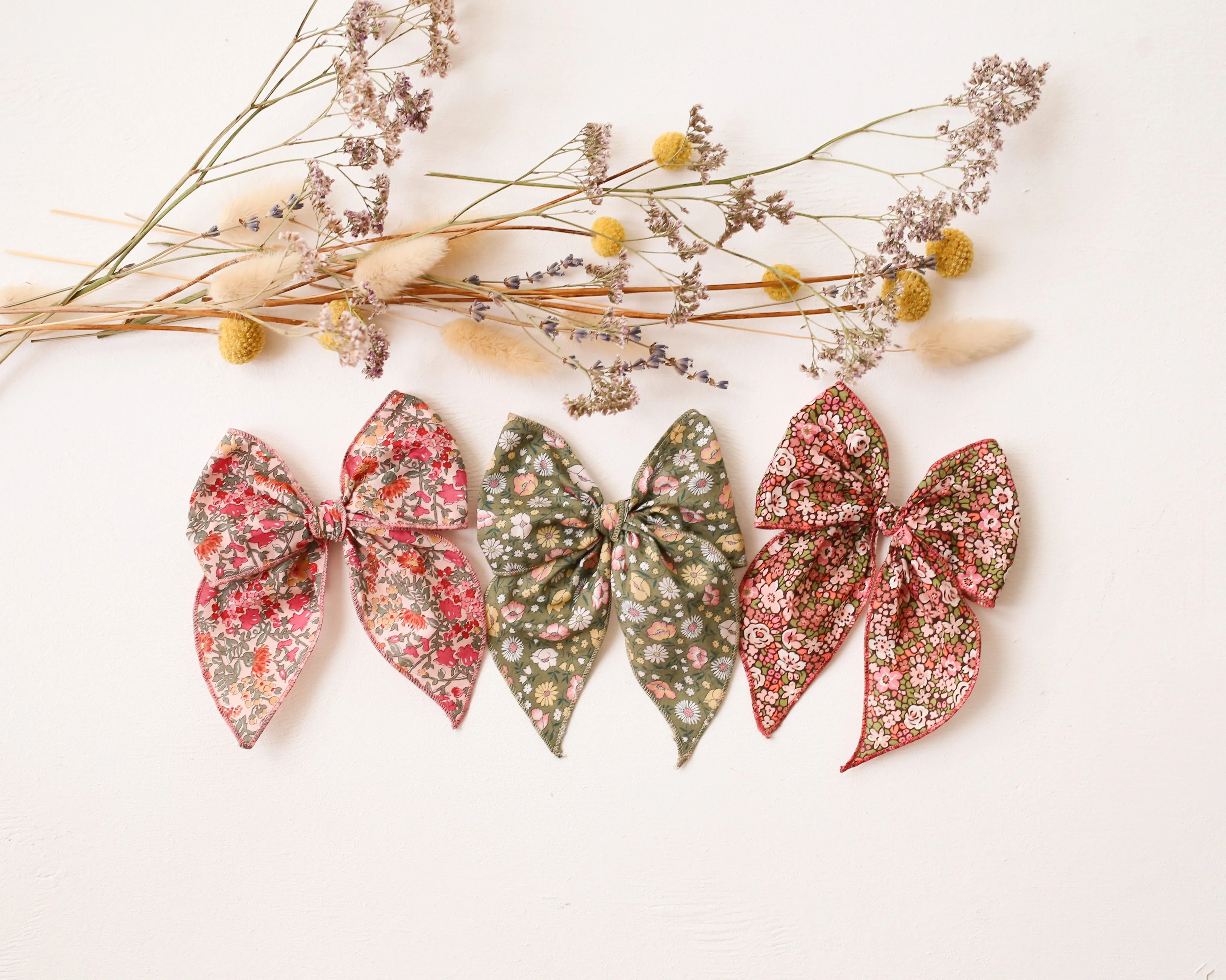 Whimsy Hair Bow in Veronica Liberty Print