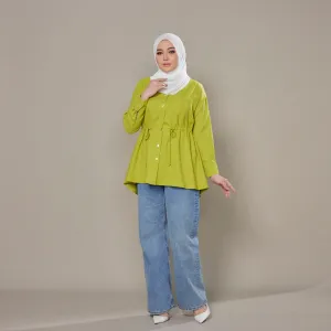 Yuna Blouse - Lime