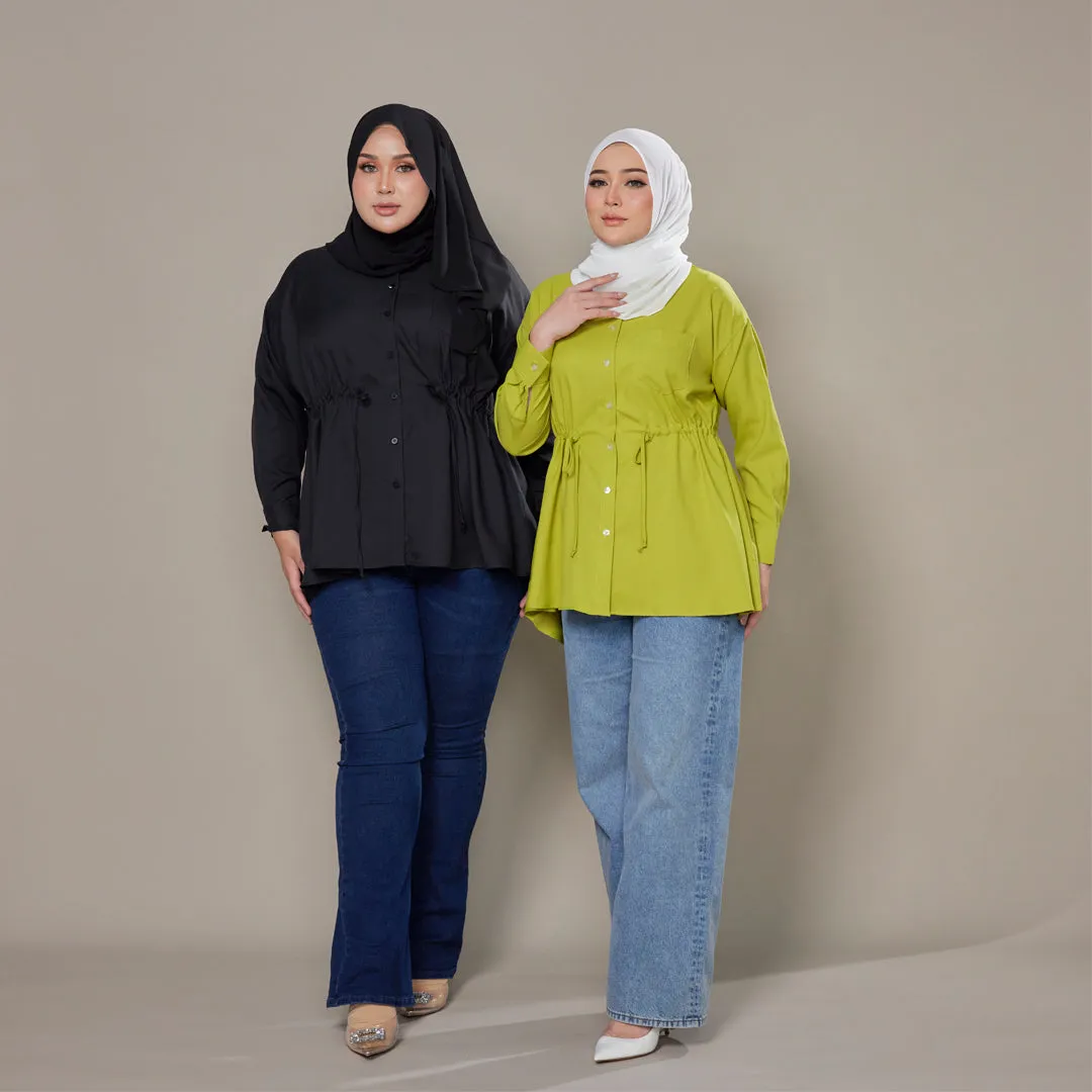 Yuna Blouse - Lime