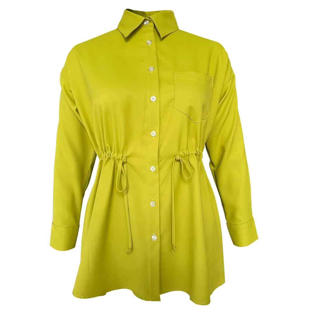 Yuna Blouse - Lime